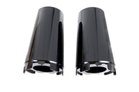 HARLEY Upper Fork Slider Cover Set Gloss Black Fits 2018-UP FLFB,   2018-UP FLFBS,