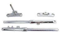 HARLEY 49mm Fork Slider Assembly with Chrome Sliders Fits 1986-1999 FXST,   1986-1999 FLST,