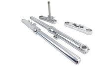 HARLEY 49mm Fork Slider Assembly with Chrome Sliders Fits 1986-1999 FXST,   1986-1999 FLST,