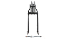 HARLEY Ultima Spring Fork Assembly Black with Chrome Springs -4 inc Fits 0-  Custom, application