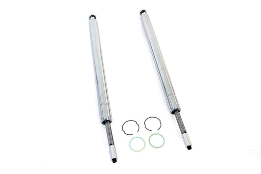 HARLEY Hard Chrome 41mm Fork Tube Assembly 20-7/8 inch Total Length Fits 1977-1984 FL,