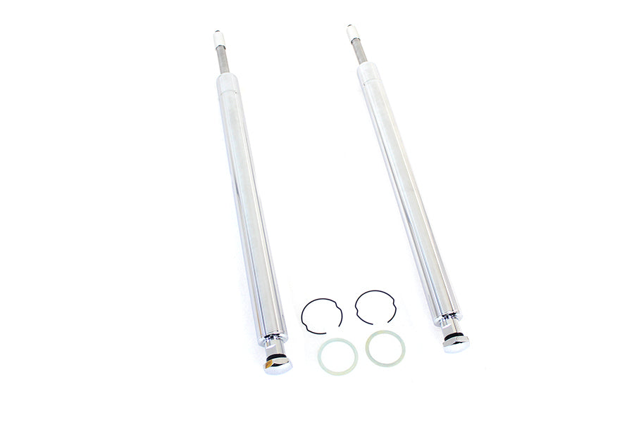 HARLEY Hard Chrome 41mm Fork Tube Assembly 20-7/8 inch Total Length Fits 1977-1984 FL,