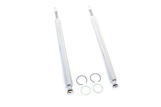 HARLEY Hard Chrome 41mm Fork Tube Assembly 20-7/8 inch Total Length Fits 1977-1984 FL,