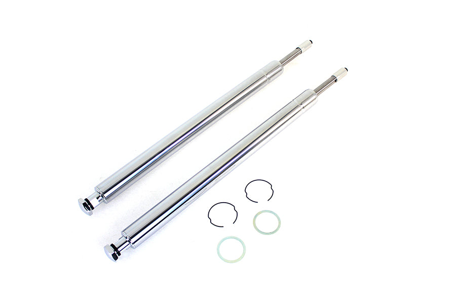 HARLEY Hard Chrome 41mm Fork Tube Assembly 20-7/8 inch Total Length Fits 1977-1984 FL,