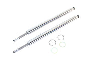 HARLEY Hard Chrome 41mm Fork Tube Assembly 20-7/8 inch Total Length Fits 1977-1984 FL,