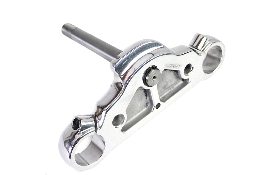 HARLEY FXD Lower Triple Tree Chrome Fits 2008-2017 FXD,   2008-2017 FXDC,   2013-2017 FXDB,