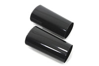 HARLEY Fork Slider Cover Black Fits 1986-2017 FLST,   1949-1984 FL,   1980-2013 FLT,   1980-2013 FLT