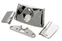HARLEY Triple Tree Cover Kit Chrome Fits 1955-1959 FLH,