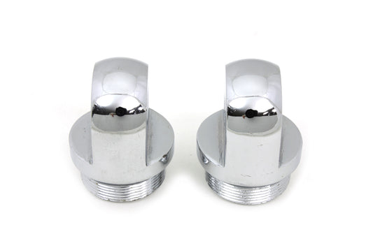 HARLEY Glide Fork Tube Plug Set Adjustable Fits 1949-1971 FL,
