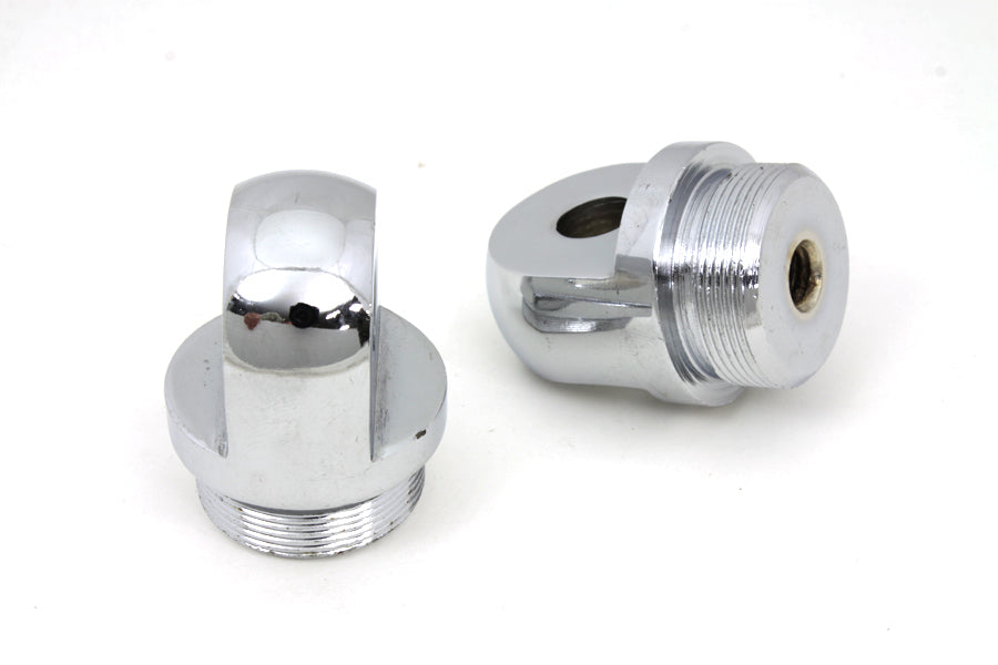 HARLEY Glide Fork Tube Plug Set Adjustable Fits 1949-1971 FL,
