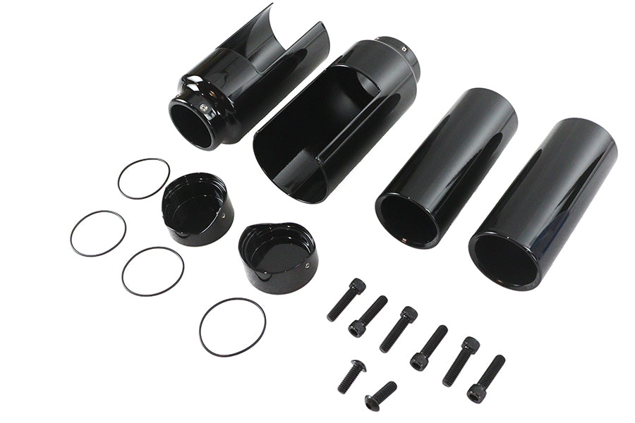 HARLEY Softail Breakout Fork Cover Kit Black Fits 2018-UP FXSB,
