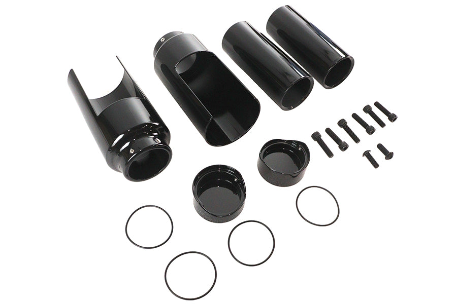 HARLEY Softail Breakout Fork Cover Kit Black Fits 2018-UP FXSB,
