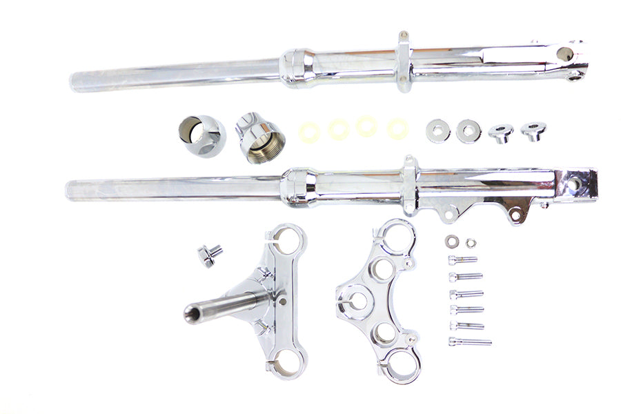 HARLEY FXR Fork Assembly Chrome Fits 1988-1994 FXR,