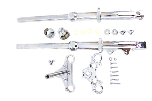 HARLEY FXR Fork Assembly Chrome Fits 1988-1994 FXR,