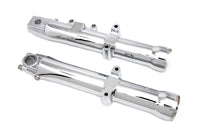 HARLEY Chrome Lower Fork Slider Set Fits 2007-2017 FXST,