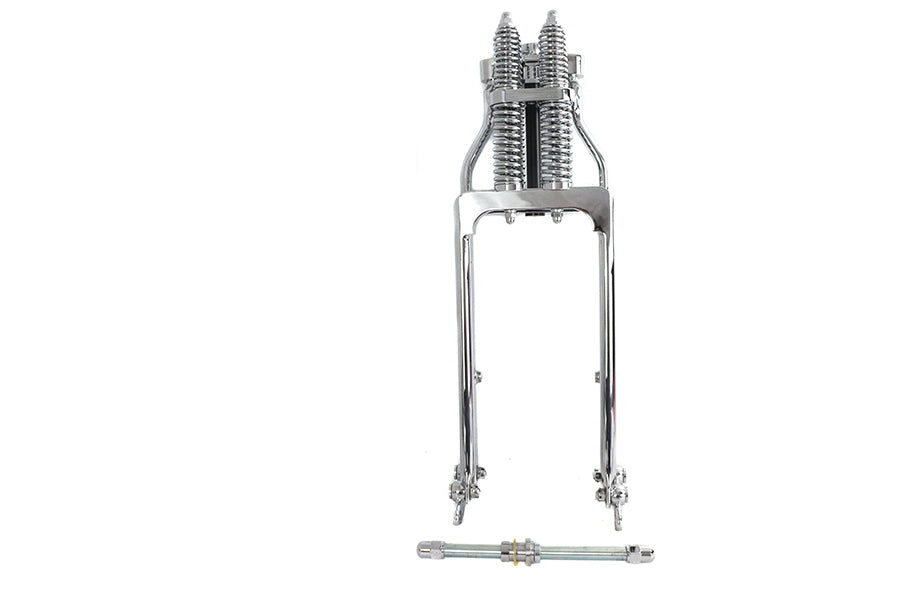 HARLEY 18 inch Spring Fork Kit Chrome Fits 1941-1984 FL,   1941-1984 FL,   1936-1952 EL,   1970-1984