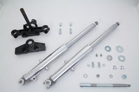 HARLEY 41mm Adjustable Fork Assembly with Polished Sliders Fits 1967-1971 FL,   1967-1971 G,