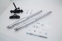 HARLEY 41mm Adjustable Fork Assembly with Polished Sliders Fits 1967-1971 FL,   1967-1971 G,