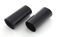 HARLEY Fork Slider Black Cover Set Fits 1949-1984 FLH,