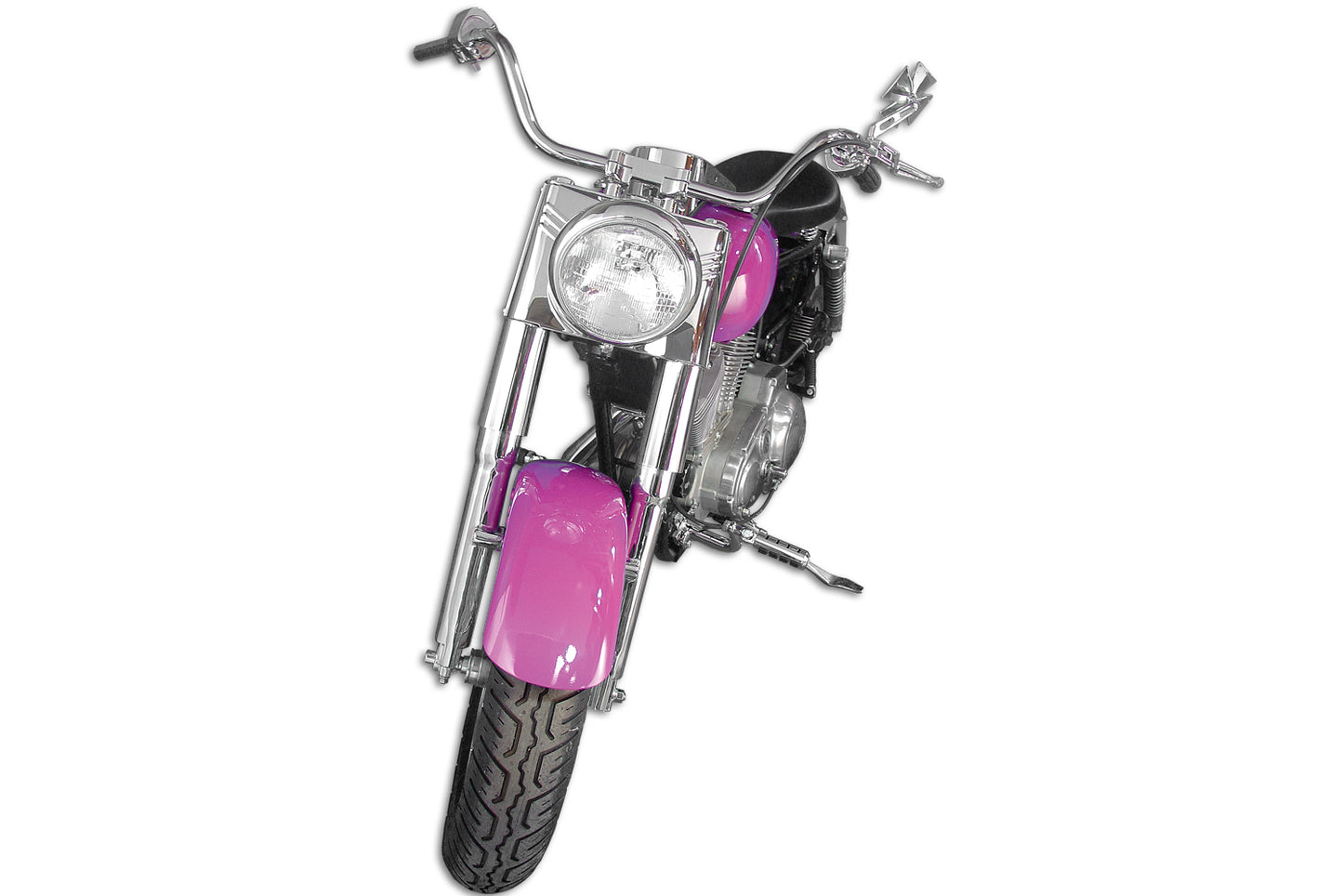 HARLEY Fork Assembly with Polished Sliders Fits 1986-1999 FLST,