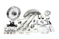 HARLEY Fork Assembly with Chrome Sliders Fits 1986-1999 FLST,