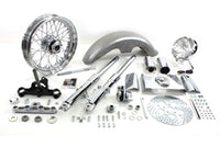 HARLEY Fork Assembly with Chrome Sliders Fits 1986-1999 FLST,