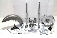 HARLEY Fork Assembly with Polished Sliders Fits 1986-1999 FLST,