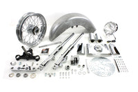 HARLEY Fork Assembly with Chrome Sliders Fits 1986-1999 FLST,