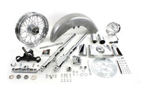 HARLEY Fork Assembly with Chrome Sliders Fits 1986-1999 FLST,