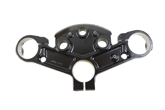 HARLEY OE 49mm FLT Upper Triple Tree Black Fits 2014-UP FLT,