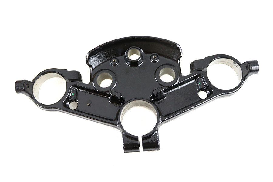 HARLEY OE 49mm FLT Upper Triple Tree Black Fits 2014-UP FLT,