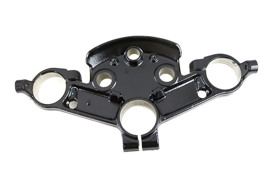 HARLEY OE 49mm FLT Upper Triple Tree Black Fits 2014-UP FLT,