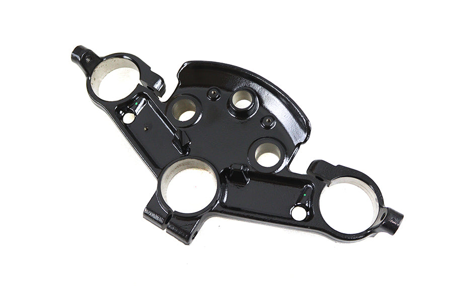 HARLEY OE 49mm FLT Upper Triple Tree Black Fits 2014-UP FLT,