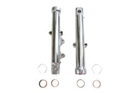 HARLEY 39mm Fork Sliders Polished Single Disc Fits 1988-1999 XL,   1988-1994 FXR,   1991-1999 FXD,