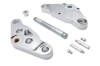 HARLEY Ultima Chrome 5° Triple Tree Set Billet Fits 0-  Custom, Application