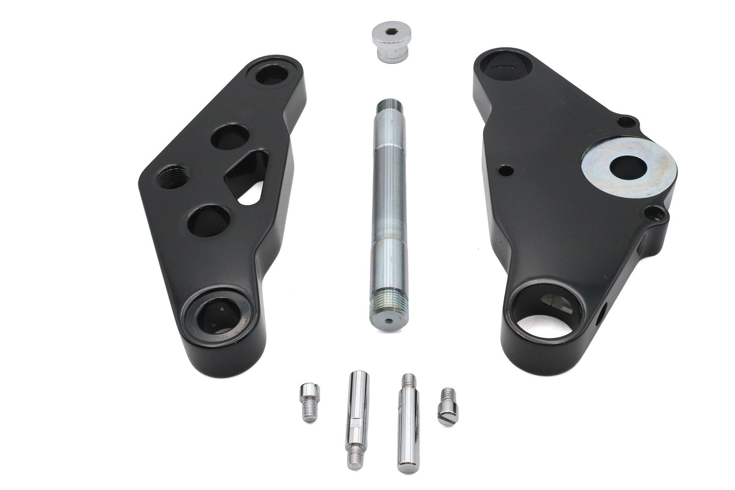 HARLEY Ultima Black 5° Triple Tree Set Billet Fits 0-  Custom, Application