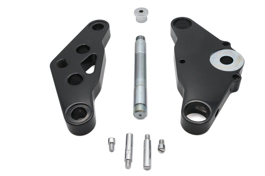 HARLEY Ultima Black 5° Triple Tree Set Billet Fits 0-  Custom, Application