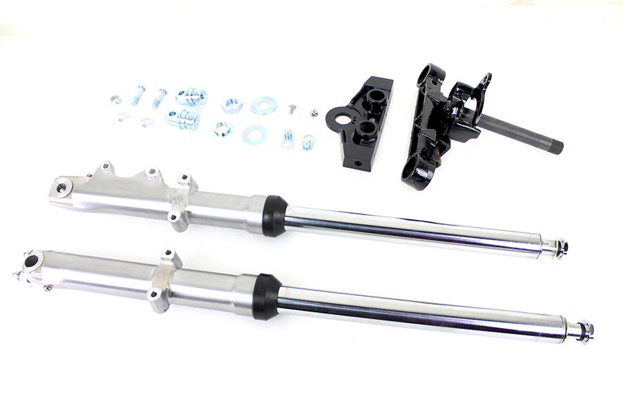 HARLEY 41mm Adjustable Single Disc Fork Assembly Fits 1984-1999 FXST,