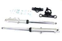 HARLEY 41mm Adjustable Single Disc Fork Assembly Fits 1984-1999 FXST,