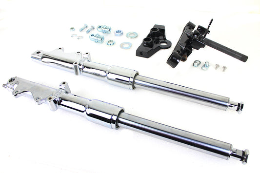 HARLEY 41mm Adjustable Dual Disc Fork Assembly Fits 1984-1999 FLST,