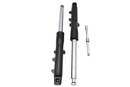 HARLEY Ultima 41mm Billet Fork Slider Assembly -4 inch Fits 1984-1999 FXST,