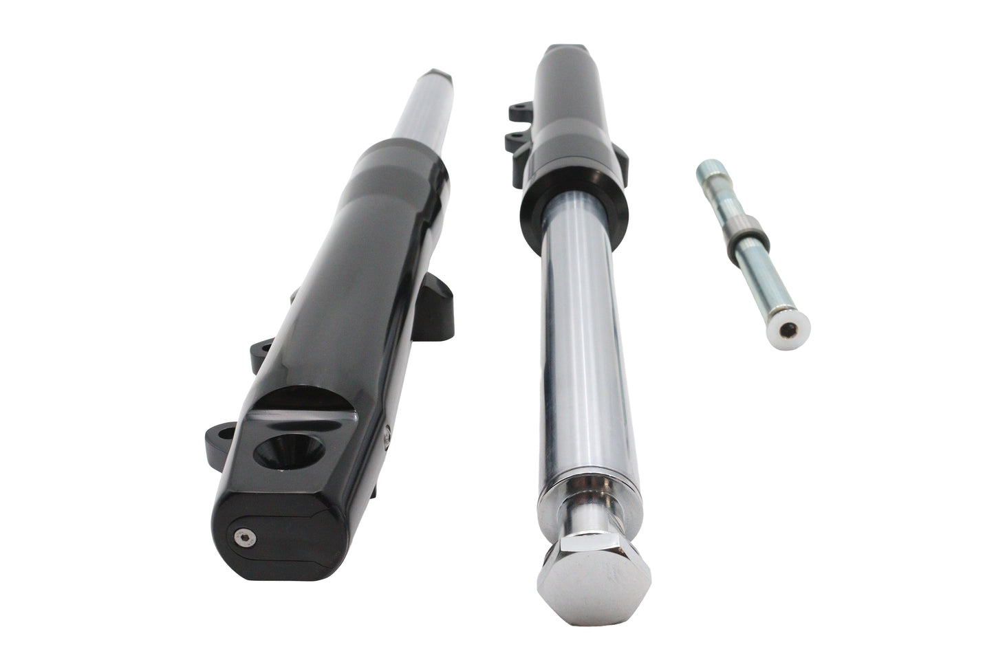 HARLEY Ultima 41mm Billet Fork Slider Assembly -4 inch Fits 1984-1999 FXST,