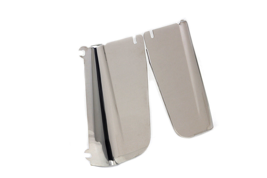 HARLEY Rear Fork Panel Set Stainless fits 1949-1959 FL,