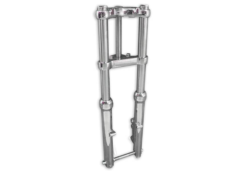 HARLEY Single Disc 39mm Fork Assembly Chrome fits 1988-1999 XL,   1988-1994 FXR,