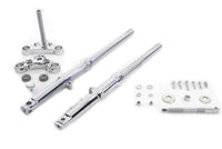 HARLEY 39mm Fork Assembly with Chrome Sliders Single Disc Fits 2000-2003 XL,