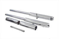 HARLEY Billet Mega Fork Slider Set Chrome Fits 0-  Custom, application 0-  Custom, application