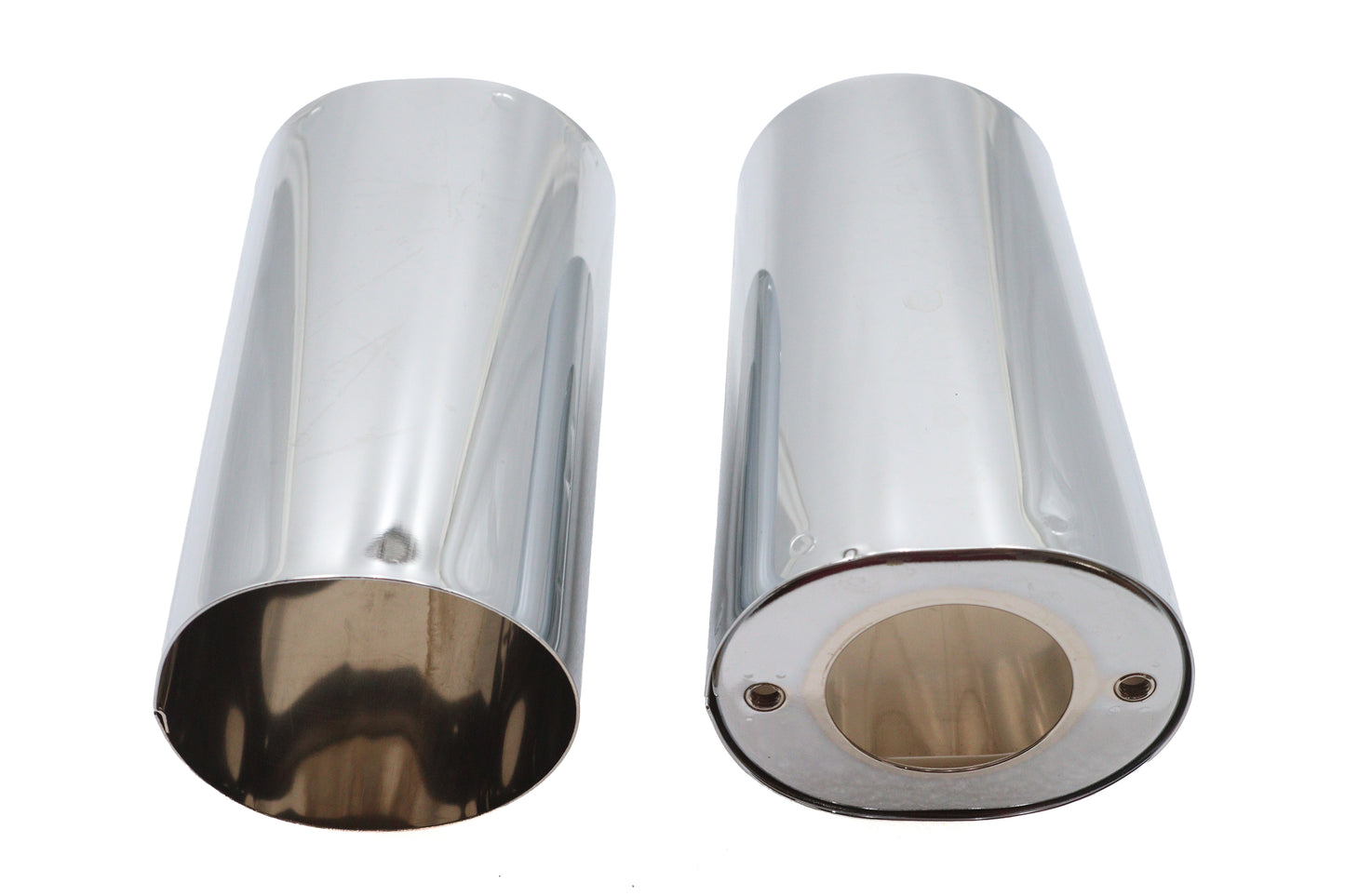 HARLEY Fork Slider Cover Chrome Fits 1986-2017 FLST,   1980-2013 FLT,   1980-2013 FLT,   1949-1984 F