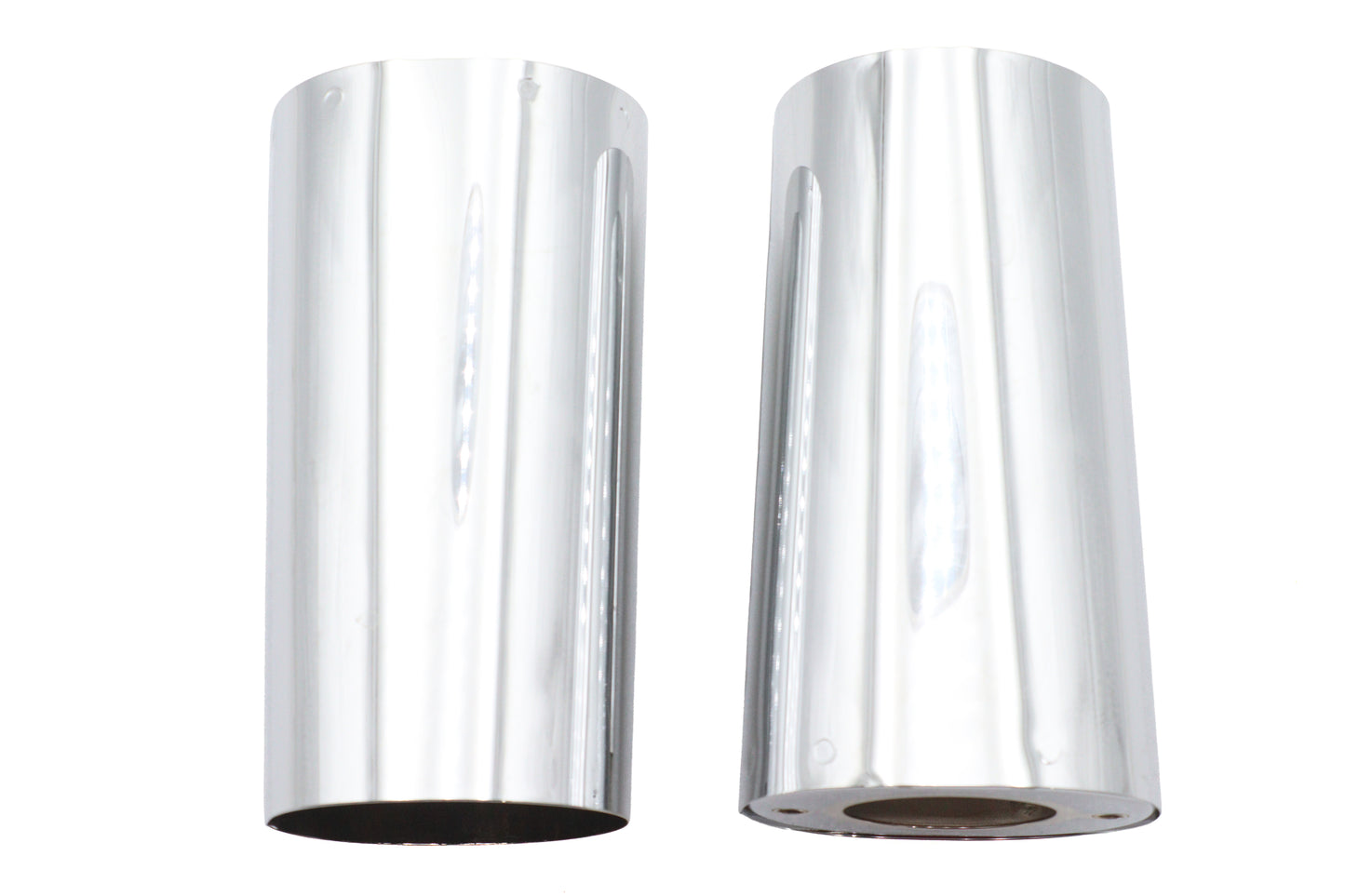 HARLEY Fork Slider Cover Chrome Fits 1986-2017 FLST,   1980-2013 FLT,   1980-2013 FLT,   1949-1984 F