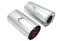 HARLEY Fork Slider Cover Chrome Fits 1986-2017 FLST,   1980-2013 FLT,   1980-2013 FLT,   1949-1984 F
