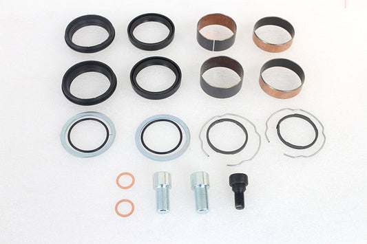 HARLEY 49mm Fork Lower Leg Rebuild Kit Fits 2014-2016 FLT,